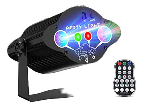 U`King Sound Activated LED Party Lights with Remote Control 0