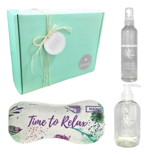 Gift Box Spa Regalo Semilla Aroma Kit N133 Relax Set Zen
