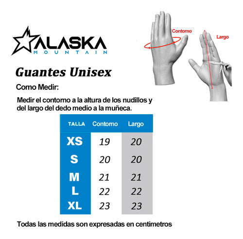 Alaska Guantes Liner Alaska Blazer Primera Piel Unisex Gris 2