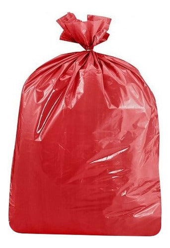 Blanca Nieves Red Consortium Bag for Waste 80 x 110cm Pack of 100 1