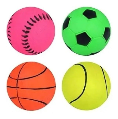 Oasis Set of 3 Bouncing Balls for Pets 1