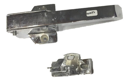 Chrome Closure and Latch for Commercial Refrigeration 0