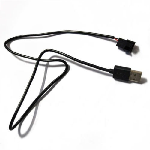 Varón USB to Fan Adapter with 2/3 Pin Connection 0