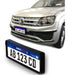 SILVAFLEX® VW Amarok Frontal License Plate and Bumper Protector Antishox® 25mm Silvaflex 0