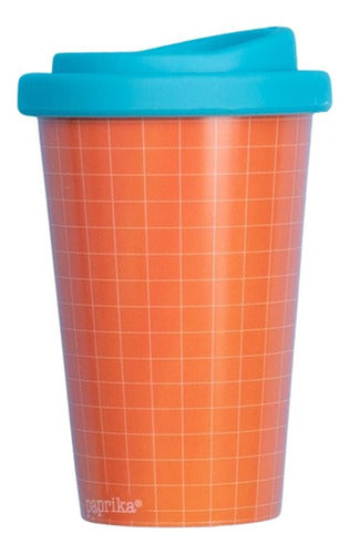 Reusable Design Thermal Plastic Coffee Cup 380cc 26