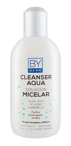 By Derm Cleanser Aqua Micellar Makeup Remover Solution 250ml 0