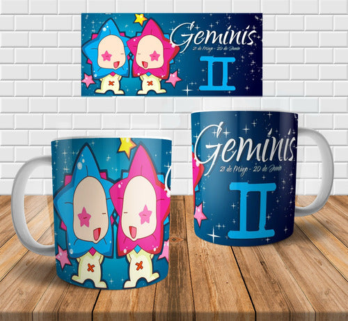 Imprimi Kits Plantillas Tazas Signos Zodiaco Cute Sublimar Sublimación 4