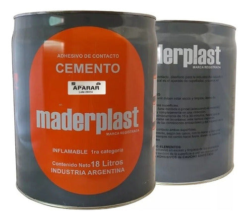 Maderplast Adhesive Cement for Covering 18L 0