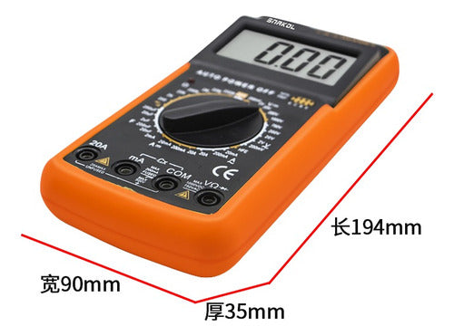 Tester Multimetro Digital Ohm Capacitancia 1