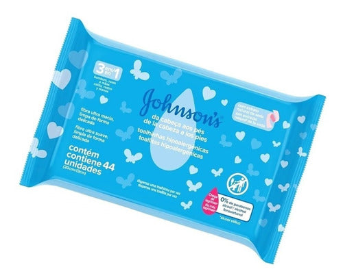 Johnson's Baby Wet Wipes From Head to Toe 44u 3