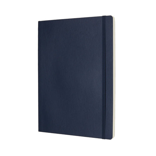 Moleskine Classic Notebook XL Plain Sapphire Blue Softcover 1