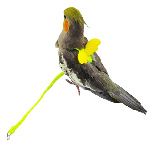 Cyblinia Adjustable Bird Harness Leash for Small Birds 3