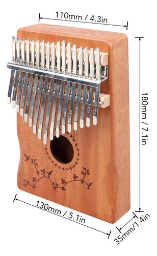 Mini Polegar Para Piano De Dedo De 17 Teclas, Harpa De Madei 5