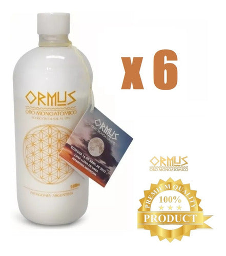 Ormus Oro Monoatómico Combo 6 - Barakha S.A.S. - 500ml 1