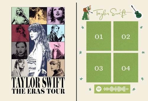 Album of Stickers Taylor Swift - The Eras Tour 1