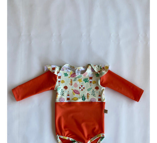 Little Wari Long Sleeve UV Protection Body Suit 6