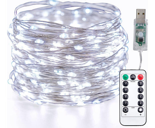 Generic LED Fairy Lights 10 M with USB and Remote Control 6