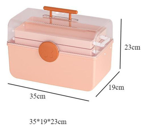 Caixa De Armazenamento De Primeiros Socorros, Rosa 1