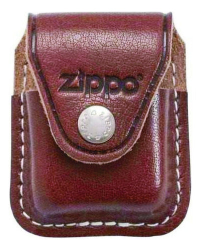 Zippo Brown Case with Logo 0