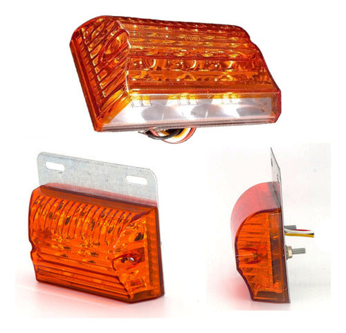 Poli LED Side Lights Set for Trucks 12V Amber 26256 2