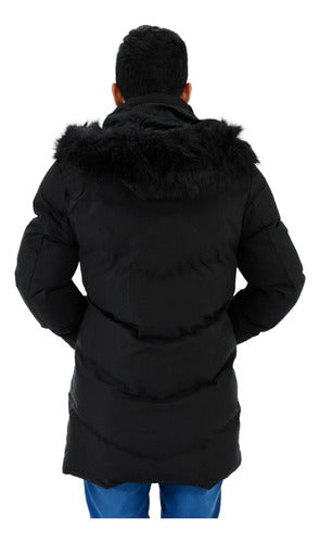 Men's Winter Waterproof Parka Jacket with Detachable Hood Yd 12265 8