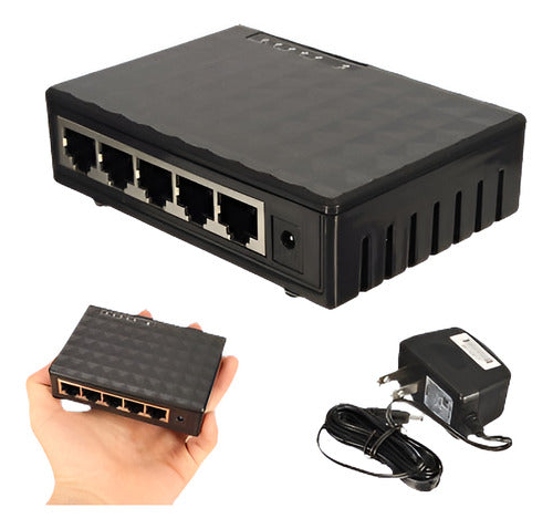 Generic 5 Port RJ45 10/100/1000Mbps Gigabit Ethernet Switch 0