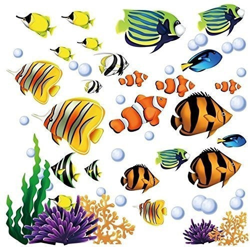 Cherrycreek Decals Decorative Wall Vinyl [03eueopk] Fish 0