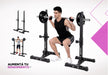 Rack Sentadillas Soporte Gym Pecho Squat Hombros Regulable 6