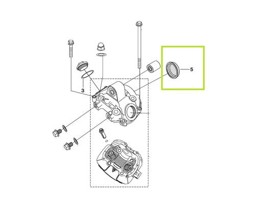 Bajaj Tapon De Levas Rouser 220 180 Original 1