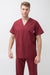 Suedy Medical Uniform V-Neck Set in Arciel Fabric 104
