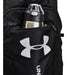 Under Armour Unisex Sackpack Backpack - Black/Silver, One Size 3