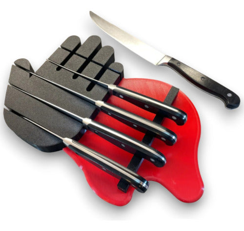 Bloody Hand 3D Knife Holder 0