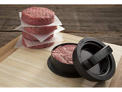 Cuisinart CSBP-100 3-In-1 Stuffed Burger Press, Black 4