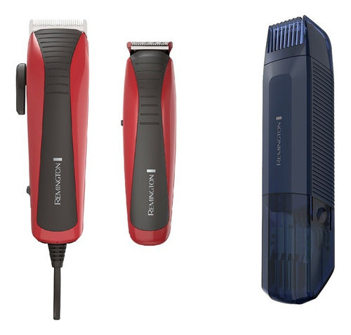 Combo Remington Corta Barba Rg033a + Corta Cabello Hc4055t 0