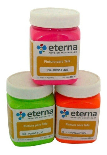 Eterna Fabric Paint Fluo 250 Cc 0