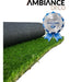 Premium 20mm Synthetic Grass 5.60m2 (2.00 x 2.80) - Ideal for Gardens and Terraces - Natural Look and Feel - Eco-Friendly 2