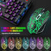 Ziyou Lang Wireless Gaming Keyboard and Mouse Combo with 87 Keys 4