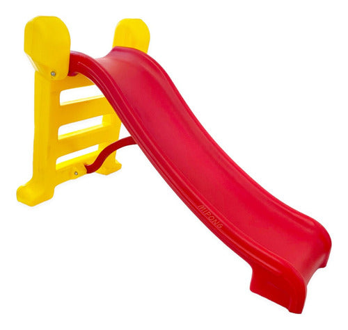 Kids Red Slide - Reinforced Folding Plastic Slide Mipong C 0