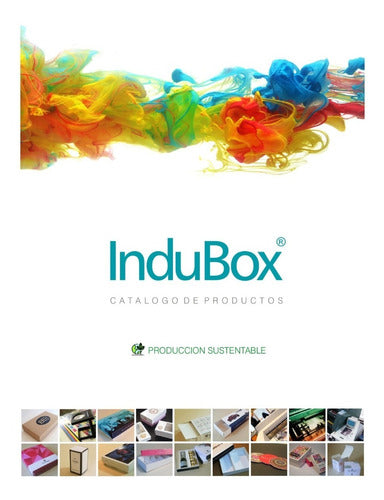 25 White Boxes with Lid T680 (17x8x5cm High) by Indubox 1