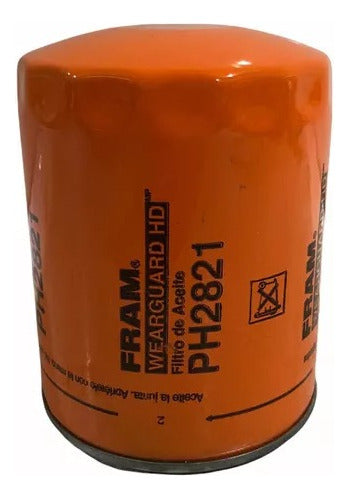 Filtro De Aceite Fram Ph2821 Perkins 4 Cilindros 0