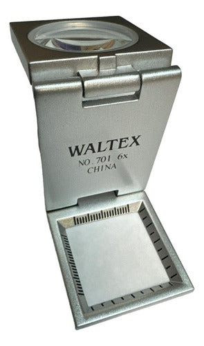 WALTEX 701S High-Resolution Thread Counting Magnifier 6x 1