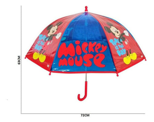 Cresko Mickey Mouse 17" Kids Umbrella 1