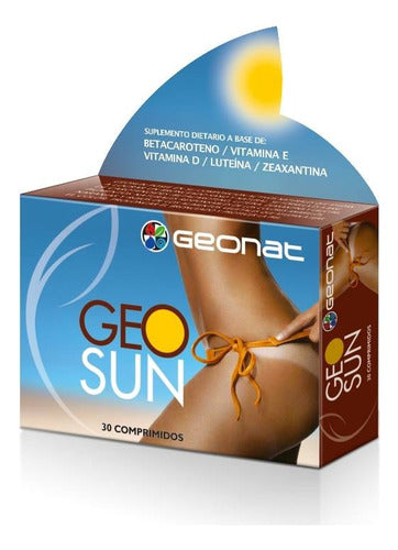 Geonat Autobronceante Pastillas Bronceador Protector Piel Geonat X3 1