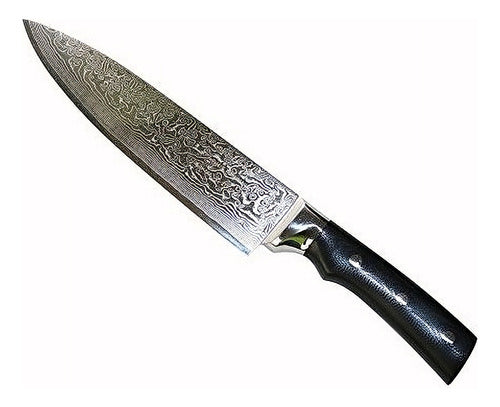 Kamosoto 8-Inch Professional Damascus Chef Knife 0