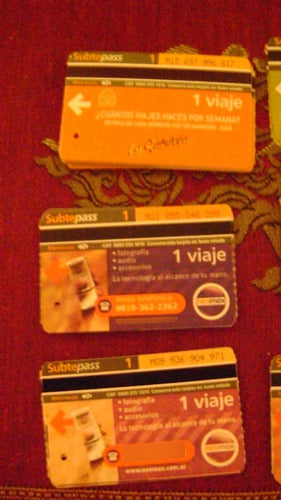 Tarjetas Subtepass La Quiniela Neo Max 6 Motivos Serie 96 5