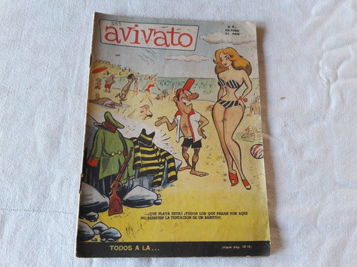 Avivato Nº 253 23/11/1958 - Dibujo Portada Mazzone 0