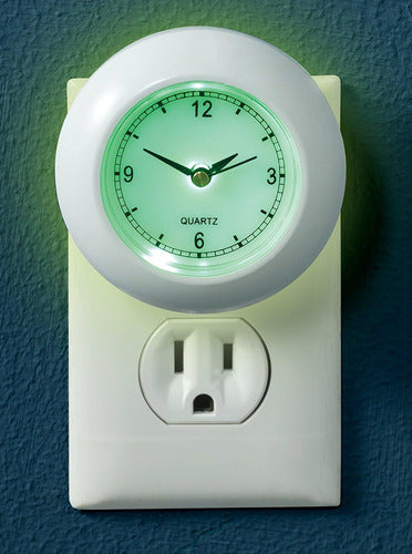 Clock Nightlight Reloj 1