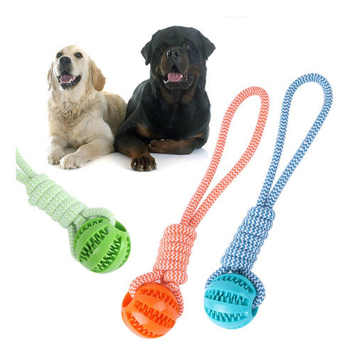 Mundo Peludo Dog Chew Toy with Durable Ball 0