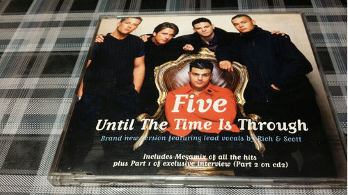 Five - Until The Timenis Through - Cd Single Import -megamix 0