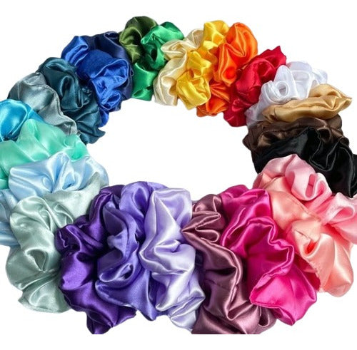 Coquetas Makeup Scrunchies De Satén X 12 0